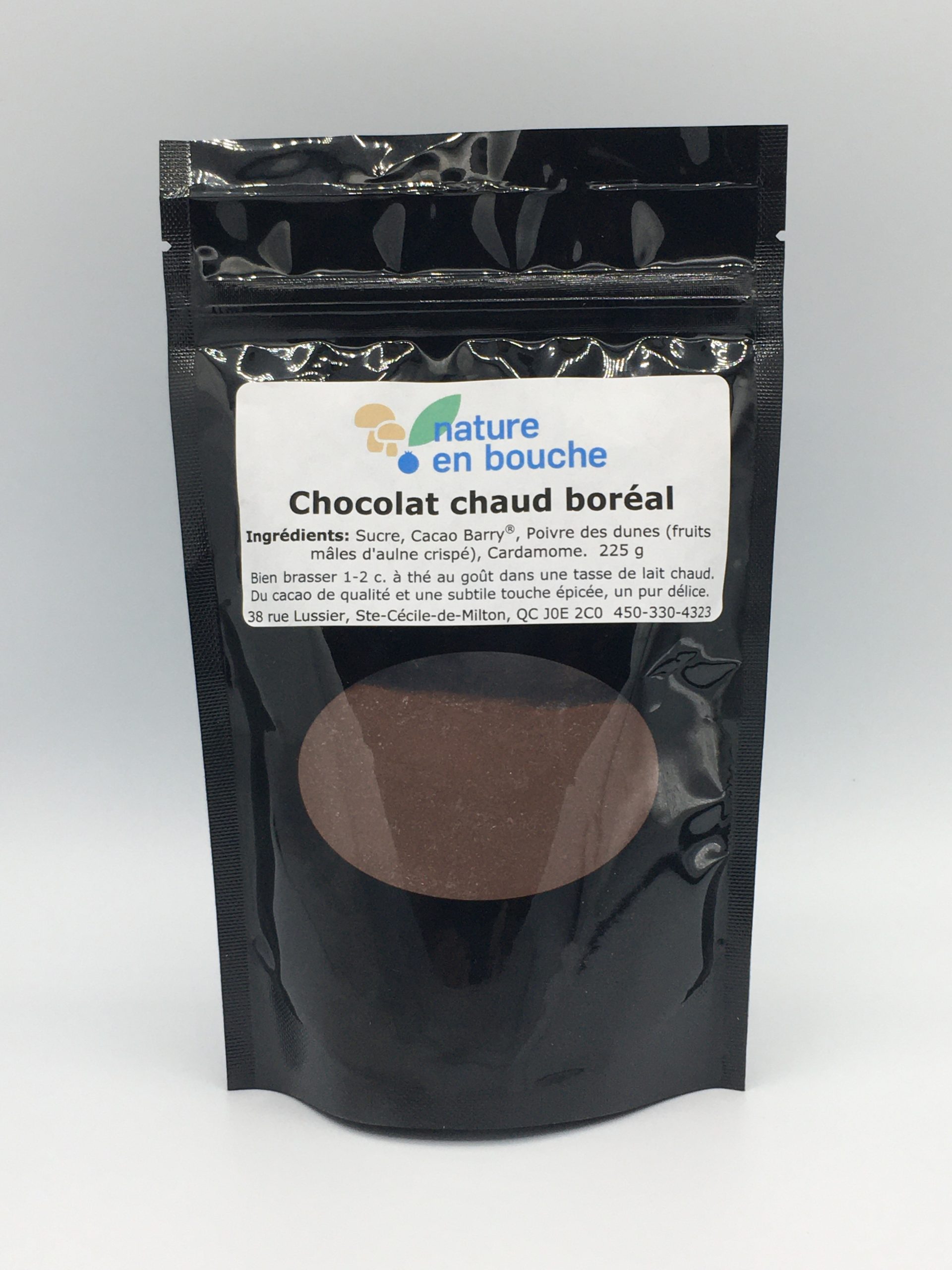 Poudre de chocolat chaud - Chocolat Boréal